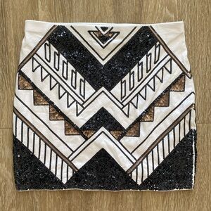 MOVING SALE - Express Sequined Mini Skirt 💃